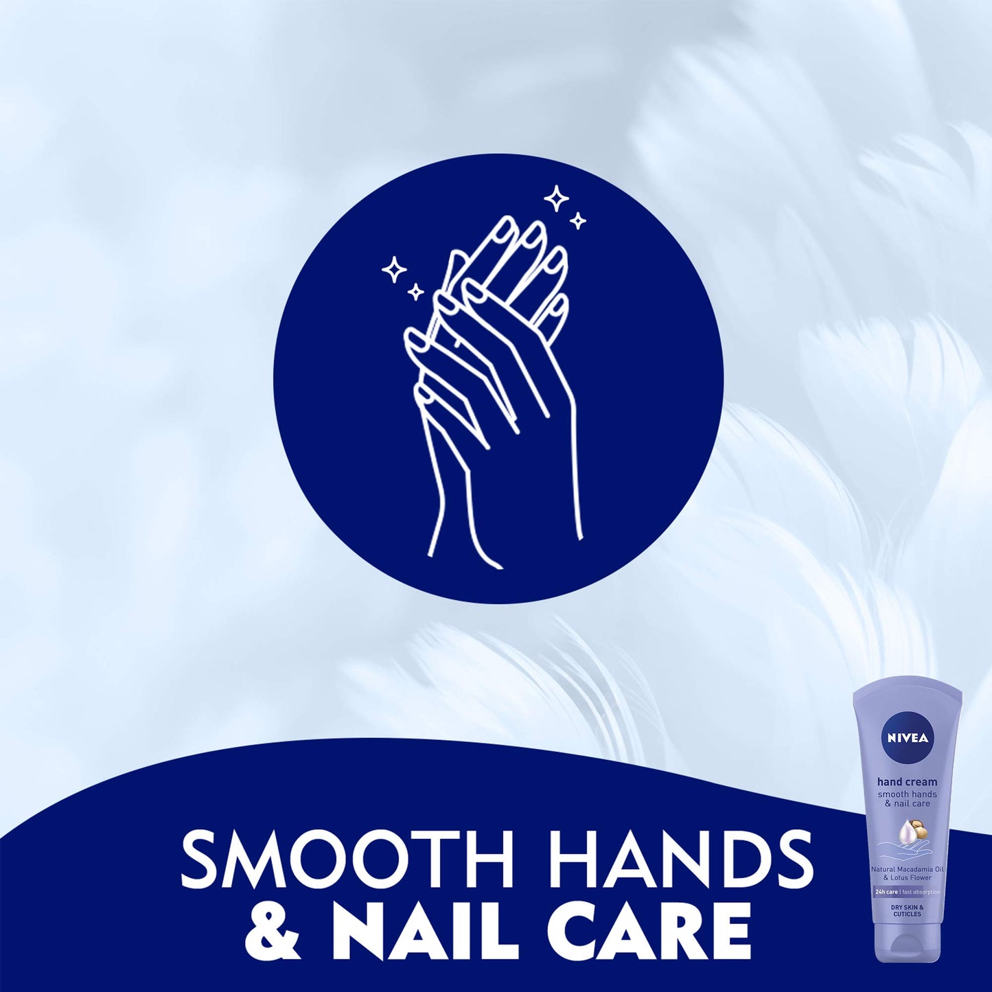 NIVEA Nivea - Smooth nourishing hand cream macadamia nut oil 100 ml (100041084)