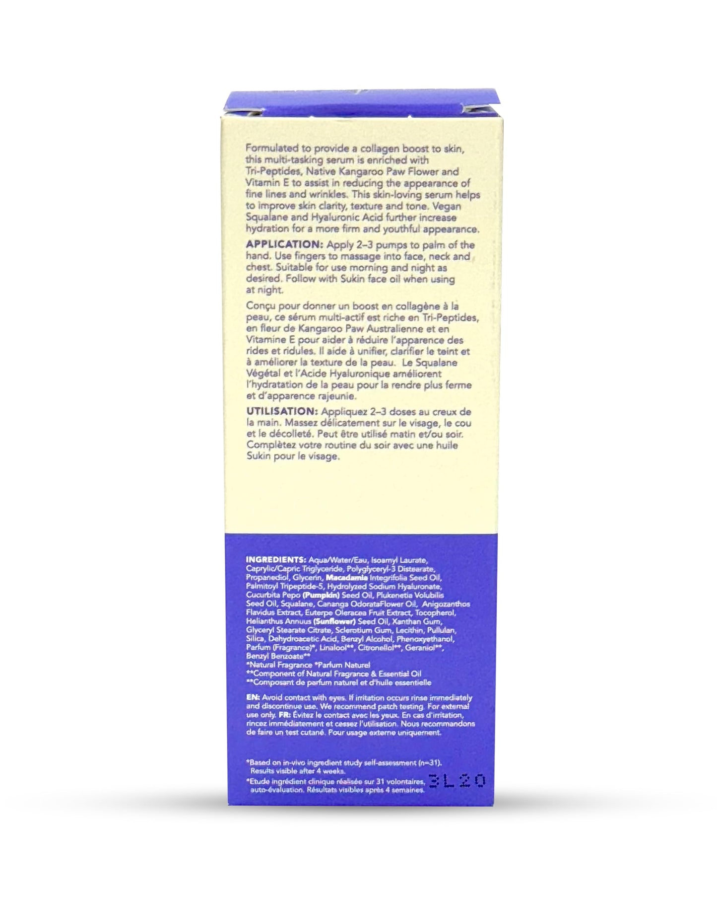 Sukin - Natural Actives Pro Collagen Serum - Natural Face Serum with Tri Peptides - Skin Care, Peptide Serum, Face Care, Hydrating Serum, Face Serums, Sukin Serum - 25ml