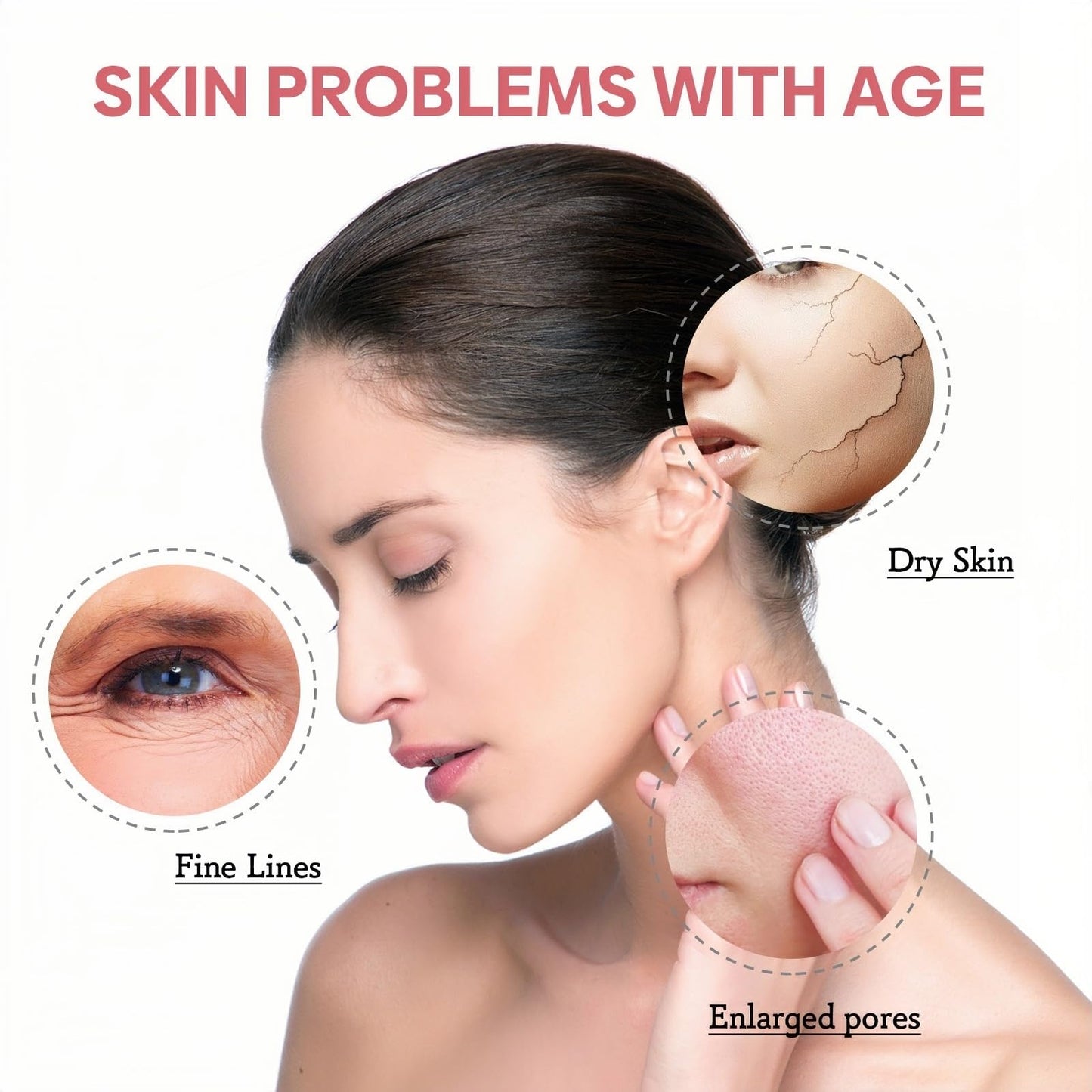 Pink Peptides Serum for Face,Pink Glow Serum,Anti-Aging Collagen Peptide S/erum,Dark Spot Correcting Glow S/erum,G/low Se/rum,Face Se/rum for Women,Moisturiser F/ace,Collagen Ser/um,F/ace Ser/um