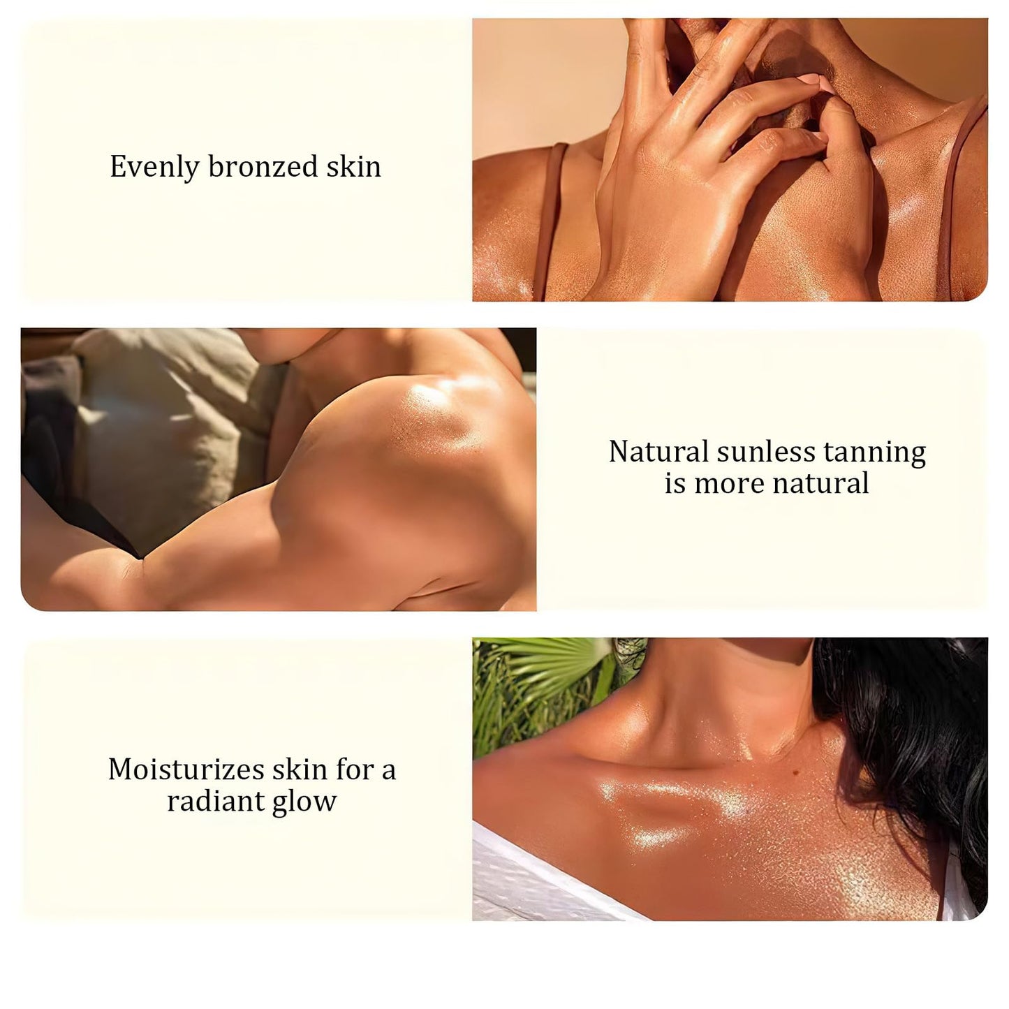 XdealCozyxc 100g Watermelon Intensive Tanning Gel, Fast Bronzing Butter High Moisturizing & Refreshing