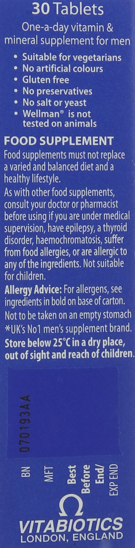Vitabiotics Wellman 30 pack