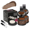 Mifeloy MIFELOY 2 Set Root Cover Up Powder, Medium Brown, Touch Up Hair Color for Grey, Roots Coverage Powder for Thinning Grays Hairline, Roots Concealer for Beard Line Eyebrow, Instantly Conceals Hair Loss