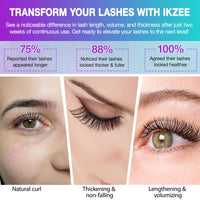 herlosfeel Eyelash Serum Lash Growth Enhancer: Advanced Natural Formula for Long Thickening Eyelashes