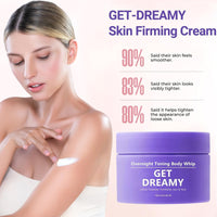 SHENYI 2PCS Get Dreamy Overnight Toning Whip-Get Dreamy Cream, Overnight Toning Body Cream for Firming & Smoothing Skin, Body Moisturizer for Women, Hydrating & Fast Absorbing
