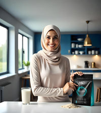 The Halal Supplement Co. - Halal Bovine Collagen Peptides Powder 300g for Hair, Skin, Nails, Joints & Muscles - 100% Grass Fed Hydrolysed Bovine Collagen (Type I & III) for Women and Men