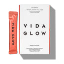 Vida Glow - Natural Hydrolysed Marine Collagen Sachets | Promotes Glowing Skin + Smooths Fine Lines (Peach, 30 Sachets)