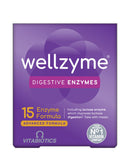 Wellzyme Digestive Advanced 15 Enzyme Formula, Vitabiotics - 60 Count