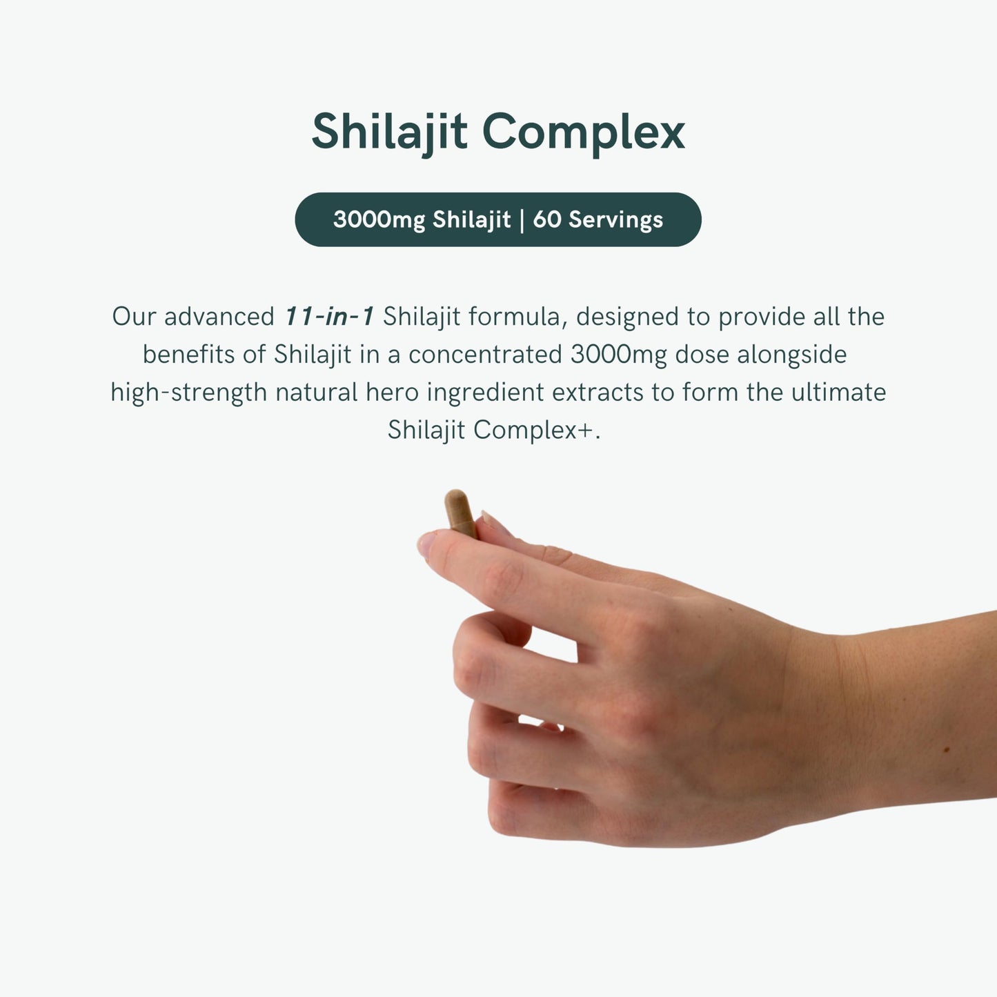 BioActive Shilajit Blend by Dr. Sosnowski's with Ashwagandha, Rhodiola Rosea, Lions Mane, Panax Ginseng, Royal Jelly, Ginkgo Biloba, Turmeric, Bee Propolis, Cordyceps and Stinging Nettle| 60 Capsules
