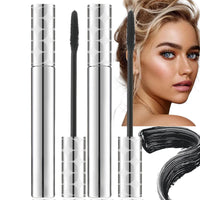 2Pack Black Mascara for Older Women,Mascara for Sensitive Eyes,Lengthening Waterproof Masc/ara,Natural,Long Lasting,Smooth,Gentle,Smudge Resistant,Volumizing,No Clumping,Suitable for Mature Ladies