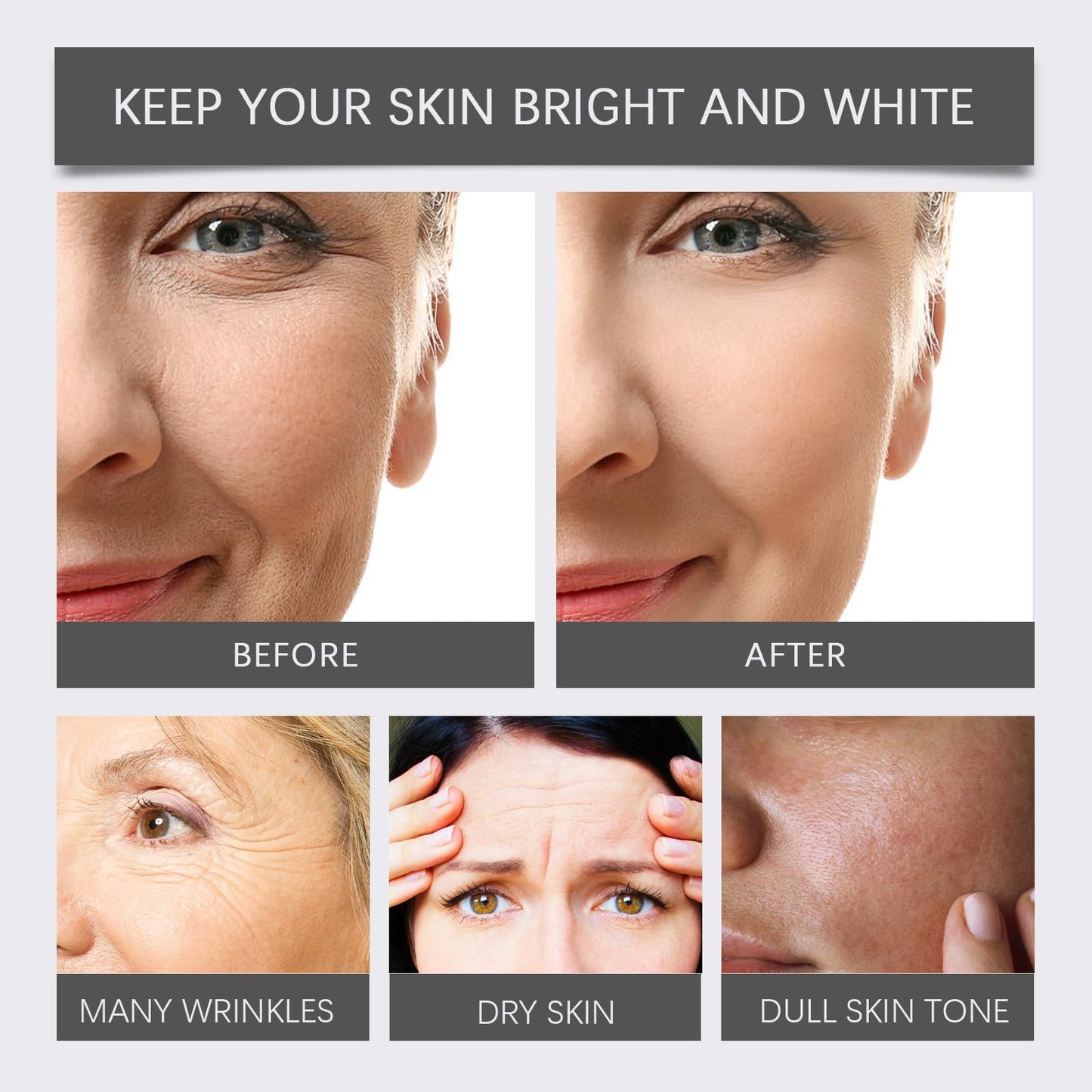 100g Face Tightener Anti Wrinkle Firming Cream,Skin Tightening Cream for Face,Firming Face Cream,Anti Aging Face Cream,Advanced Firming and Wrinkle Reducing Cream,Smooth Fine Lines and Pores for Face