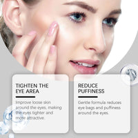 Siyinzu Cooling Eye Repair Stick for Men,Under Eye Cream for Dark Circles,Puffiness and Wrinkles,Hydrating Eye Bag Remover with Peptides and Vitamin C,Portable Eye Roller for Tired Eyes