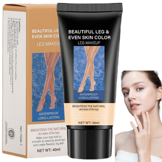 Xunzhi Leg Makeup Waterproof No Transfer,Leg Makeup Concealer Full Coverage,Tatto Cover up M/akeup,L/eg Make up to Cover V-eins, Waterproof L/eg Make up,Hydrating C/oncealer,C/over up Lotion,#01