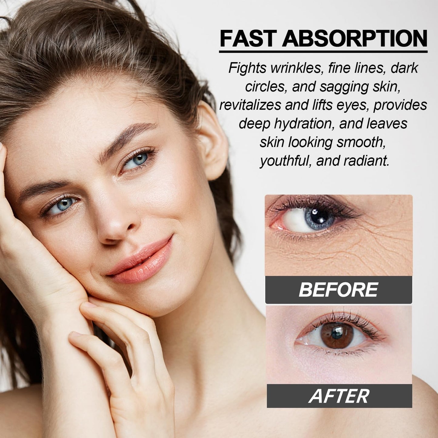 2PCS Rollerball Castor Oil,Rollerball for Eyes,Castor Oil and Frankin-cense Eye Roller Ball Oil,Castor Oil for Skin,Eye Cream Anti Aging,Under Eye Cream,Castor Oil Eye Roller,Eye Cream for Wrinkles