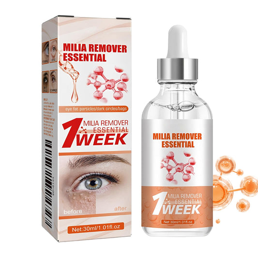 Generic Dark Spot Glow Serum Milia Remover with Natural Plant Extracts for Fast Absorption & Smooth Skin, Reduces Milia & Dark Spots, Improves Skin Texture & Glow for Women & Men (Serum for Face)