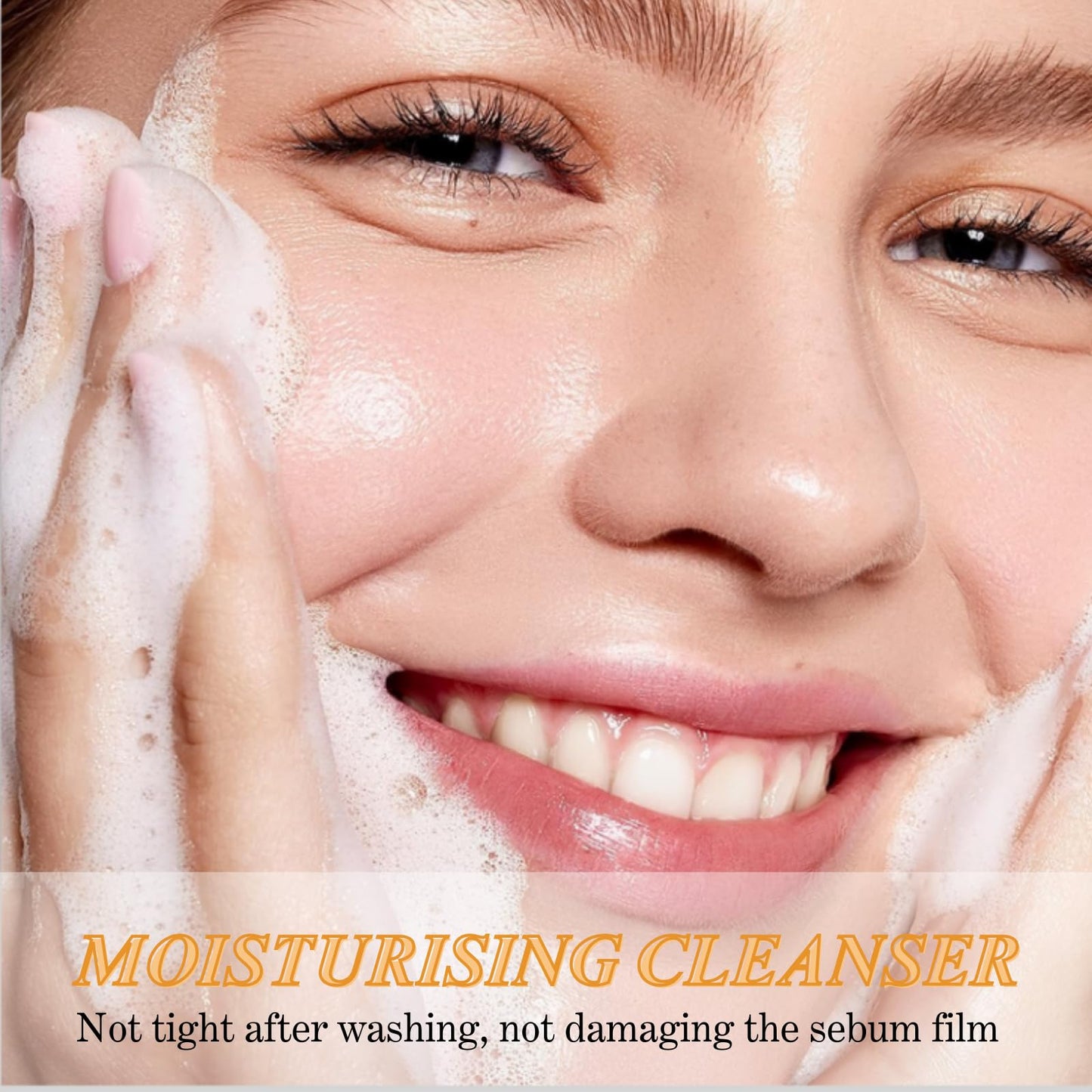 Trendyfave Rice Facial Cleanser, Rice Face Wash With Vitamin E, Moisturizing Cleanser For Dry Skin, Korean Skincare Deep Pore Cleansing, Exfoliating Scrub Cleanser