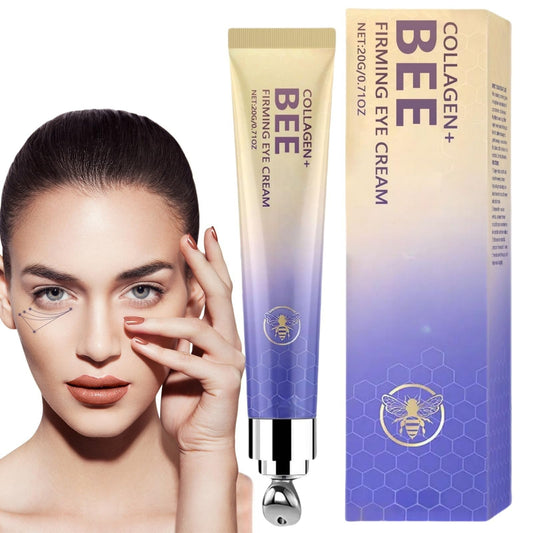 SingHao Collagen & Bee Ven/Om Eye Cream Roller Ball,Collagen Bee Veno/M Eye Cream,Bee Ven/Om Eye Lift,Anti-Ageing Under Eye Treatment for Dark Circles,Eye Cr/eam Dark Circle,Anti Aging Ey/e Cre/am,Firming