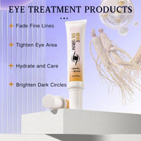 Retinol Eye Cream - Eye Cream for Puffiness And Bags Under Eyes, Anti-Aging Hydration for Wrinkles, Tightens Eye Contour with Ginseng & Retinal, Under Eye Brightener for Dark Circles