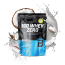BioTechUSA Iso Whey Zero | Premium Whey Protein Isolate | Grass-Fed | Enzyme-Free | Sugar- and Gluten-Free, 500 g, Coconut