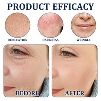 ExcellaElite 2Pcs Collagen Peptides Firming Serum Stick, Anti Aging Peptides Serum Stick, Face and Neck Firming Stick for Tightening Sagging Skin Improves Skin Elasticity