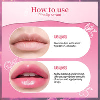 MINSHZEE Pink Moisturizing Plumping Lip Gloss, Moisturizing Lip Essence, 24-hour moisturizing, natural pink tint, reduces pigmentation, locks in moisture, lightweight and non-sticky.
