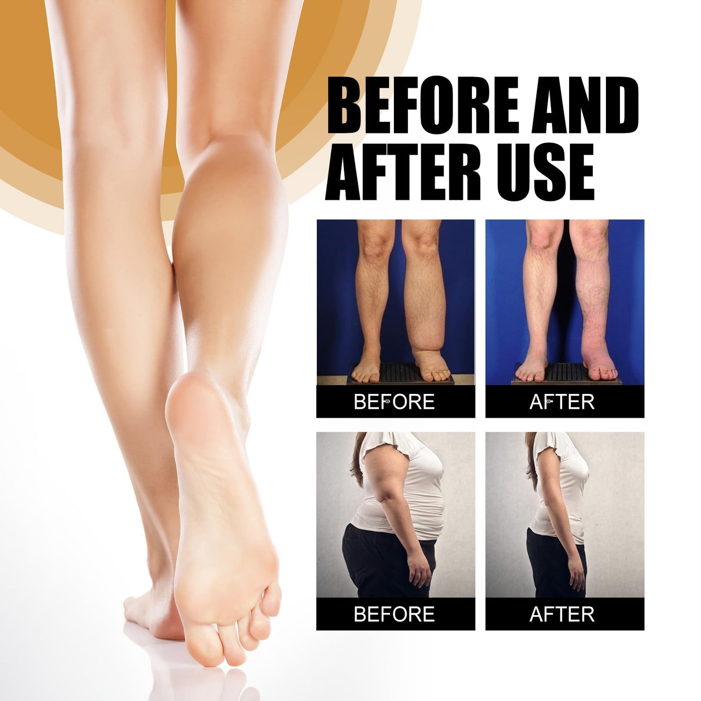 Generic Swellclear Massage Oil for Legs, Swell Clear Lymphatic Drainage Massage Oil,Reduce Leg Swelling Naturally for Women and Men (2PCS)