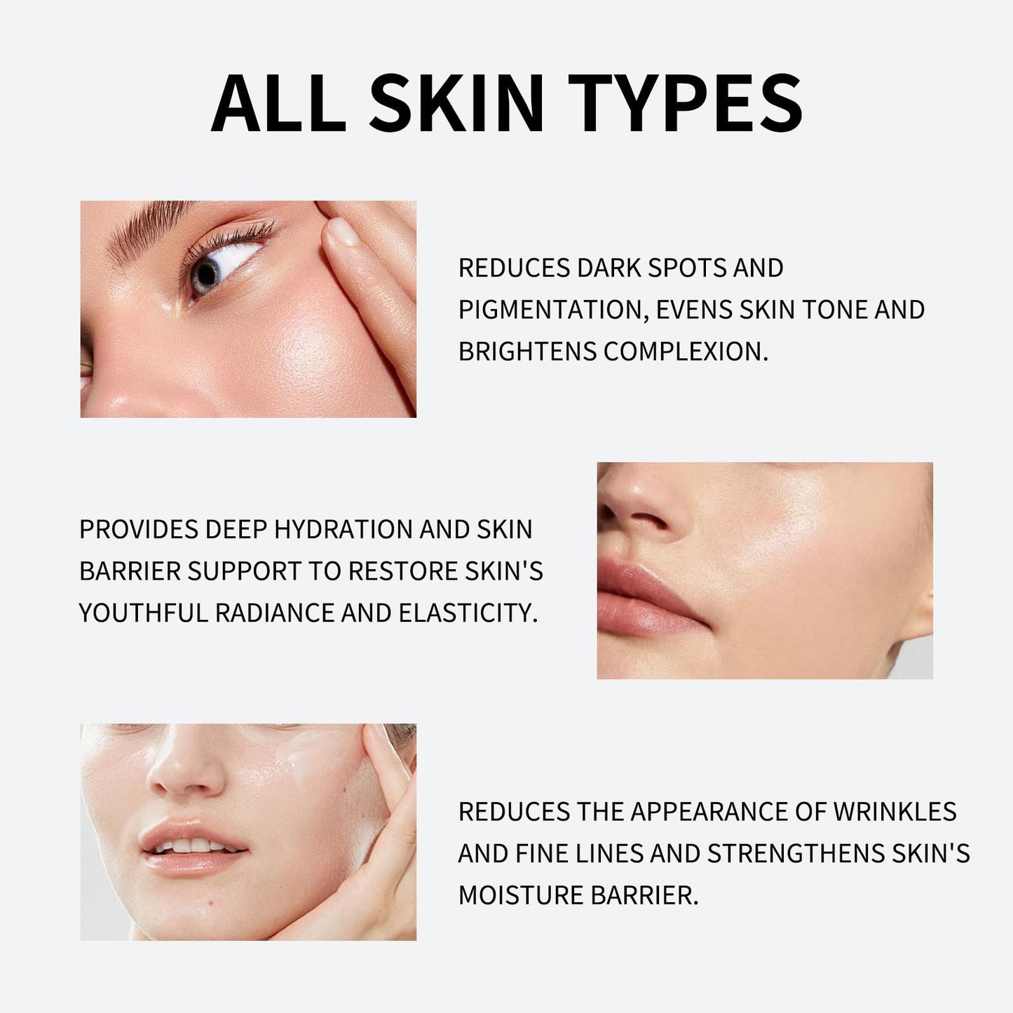 Generic Glowage Repair Moisturising Cream, Glowage Repair Moisturising, Youthful Formula Ultimate Moisturizing Cream For All Skin Types, With Collagen And Hyaluronic Acid, 100ml
