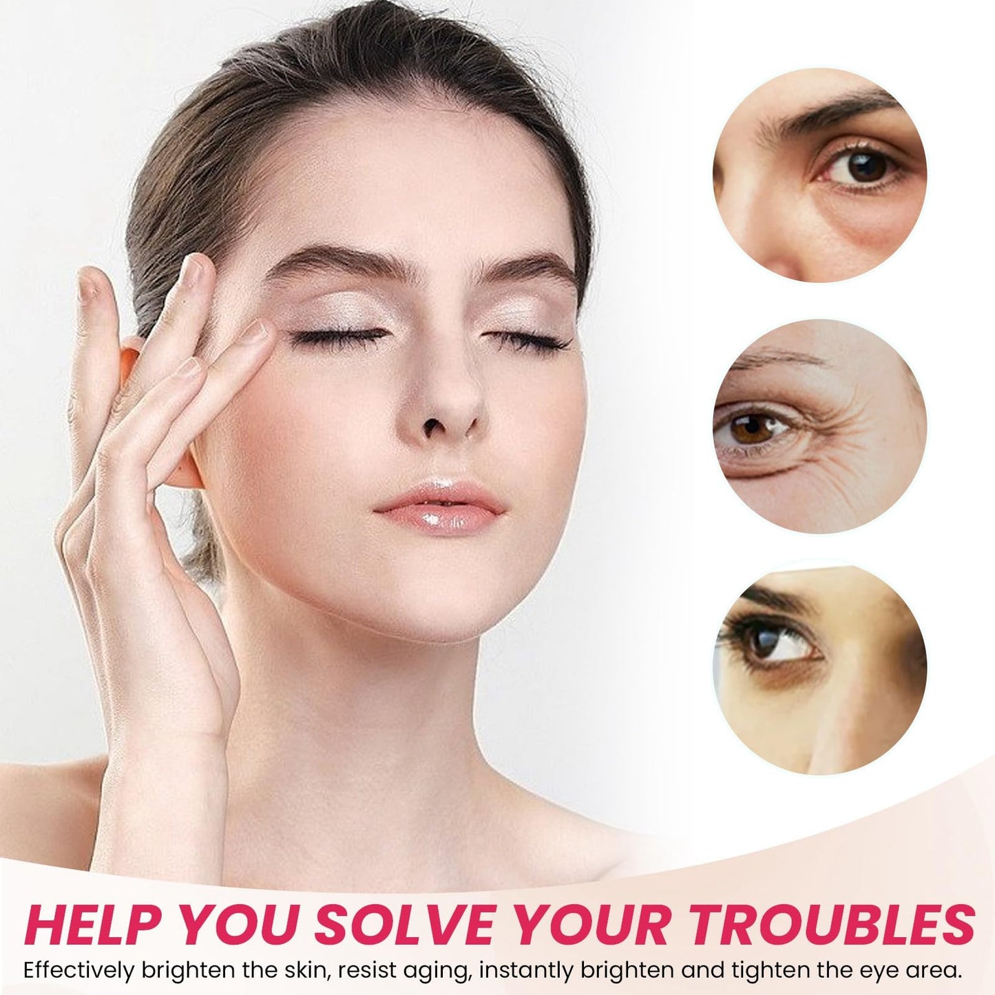 Siyinzu Eyelift Serum Mango Revitalize Eye Cream,Mango Activating and Firming Eye Cream,Hyaluronic Acid Repair Cream,E/ye Cre/am for Dark Circles and Puffy Eyes,Under Ey/e Cre/am,Anti Aging Ey/e Crea/m