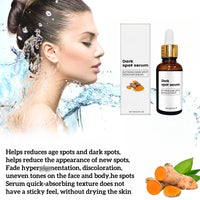 Fankayi Dark Spot Remover Serum,Dark Spot Correcting Glow Serum,Turmeric Serum for Face,Se-rum for Skin Lightening,Fa-ce Se-rum for Women,Anti Wrinkle Face Cream,Hydrating Seru-m,Brightening Ser-um
