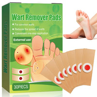 Soneat Wart Remover, 30pcs Verruca Treatment, Plantar Wart Remover for Hands, Feet, Effective Deep Verruca Removal Pads Patches
