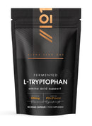 ALPHA01 L-Tryptophan 220mg with BioPerine® - 90 Vegan Capsules – Naturally Fermented L-Tryptophan Supplement with Black Pepper Extract for Increased Bioavailability - 3 Months Supply - by Alpha01