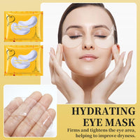 Xumann Biodance Collagen Mask Overnight, Brightening Bio Collagen Face Mask, Moristurizing Anti Wrinkle Face Mask Set with 2PCS Eye Mask