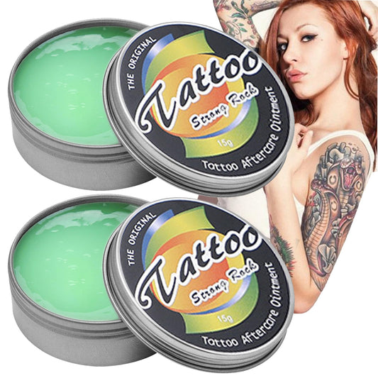 2PCS Tattoo body moisturizer Tattoo Care Cream Moisturizes, brightens and enhances tattoo color daily after tattooing