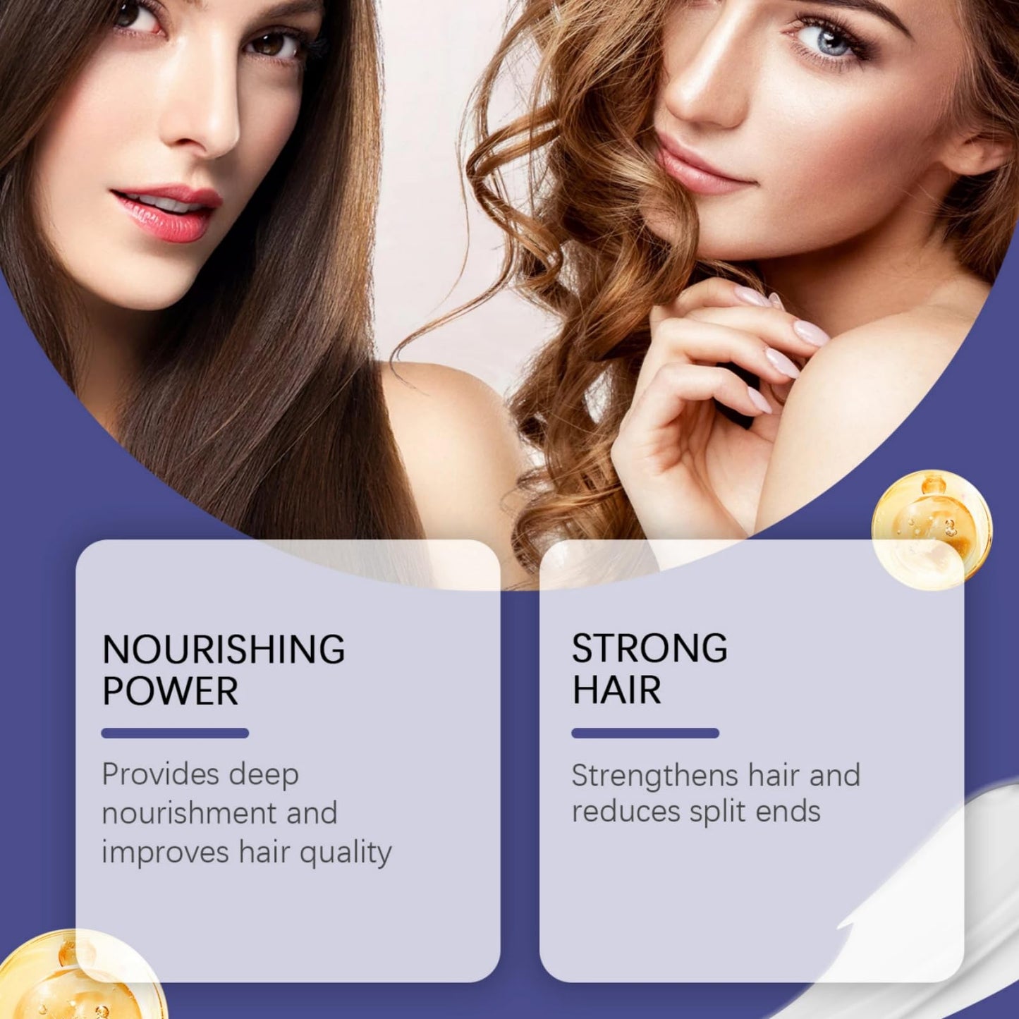 SingHao No Ba/ld Hair Growth Oil Blend,Deep Conditioning Hair Mask,Hair Mask for Hair Growth,Ha/ir Ma/sk for Dry and Damaged H/air,Natural No Bald Ha/ir Grow/th Serums,Nourishing Ha/ir Care Strengthening Oil