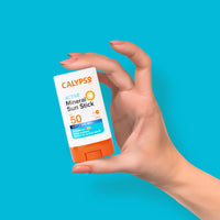 Calypso Mineral Sun Stick, SPF50 Sun Protection with Zinc Oxide for Wet and Dry Skin, Hypoallergenic, PABA free, 15g
