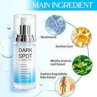 Dark Spot Remover for Face and Body, Enriching Skin Care for All Skin Tones, Dark Spot Corrector Freckle Remover, Spot Cream, Sunspots and Melasma with Alpha Arbutin,2% Niacinamide, 30ml