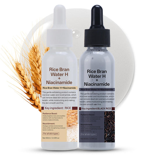 Tongyend Rice Ampoule Duo, White + Black Rice Ampoule