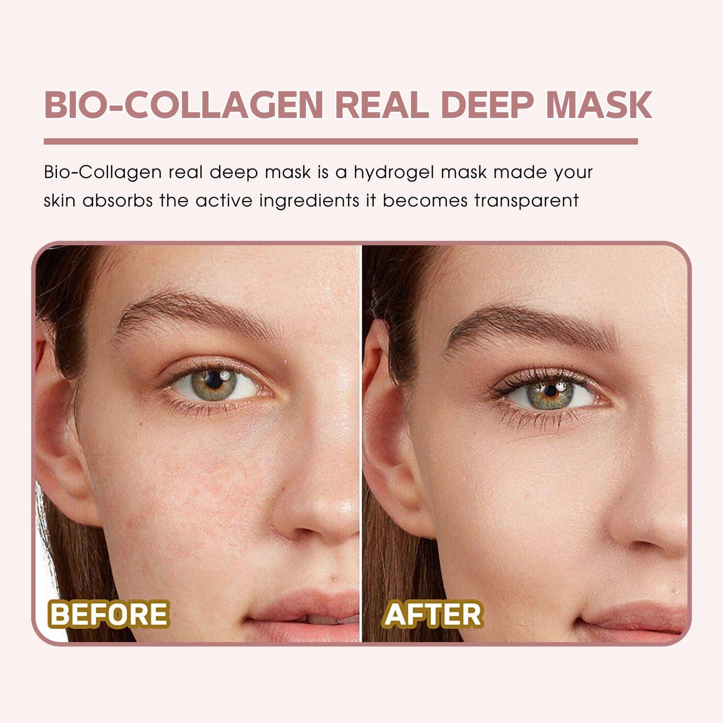 TBeautfave Bio Collagen Face Mask, 4PCS Bio Overnight Face Masks, Korean Skincare Collagen Mask, Bio Collagen Real Deep Mask Overnight, Fights Wrinkles