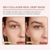 TBeautfave Bio Collagen Face Mask, 4PCS Bio Overnight Face Masks, Korean Skincare Collagen Mask, Bio Collagen Real Deep Mask Overnight, Fights Wrinkles