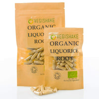 Organic Liquorice Root HPMC Capsule 740mg Glycyrrhizin Supplements Anti-Inflammatory Digestion Colon Cleanse Vegan Halal Kosher (90 Capsules)