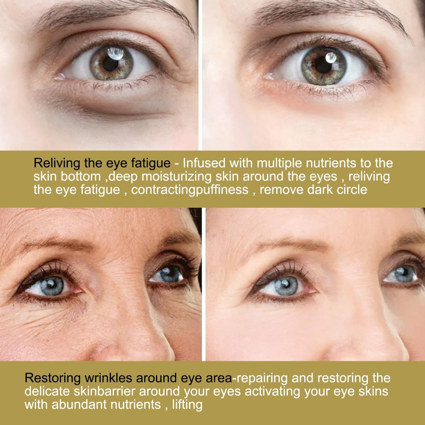Xunzhi Dissolving Microneedle Eye Patches,Anti Wrinkles Micro Needle Patches,Dissolving Microneedle Wrinkle P/atches,Anti Wrinkle P/atches for Dark Circle,Under Eye Pa/tches,Dissolving Microneedle E/ye Mask