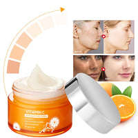 KKwoter Vitamin C Face Cream with Hyaluronic Acid and Vitamin C&E, Anti-Aging & Wrinkle Reduction, Erase Dark Spots and Fine Lines, Natural Skin Care to Hydrate, Plump, and Moisturize for Women