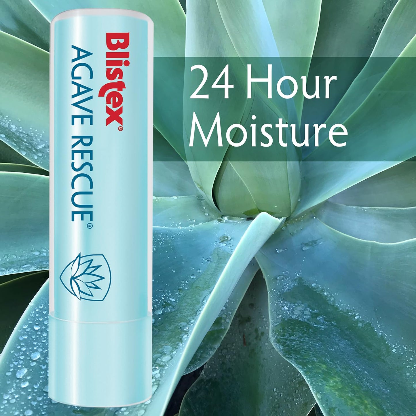 Blistex Agave Rescue Lip Balm, Helps Moisturise and Hydrate Lips, with Agave Extract, Lip balm multipack 3.7g x 12