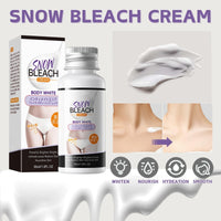 Snow Bleach Skin Whitening Cream - Dark Skin Whitening Cream for Women - Skin Lightening Cream for Dark Skin - Skin Bleaching Cream with Niacinamide,Arbutin,Vitamin C - Skin Bleach for Private,Leg,Arm