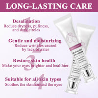 GMHLLES Mango Revitalize Eye Cream,Mango Activating And Firming Eyecream Ffirming Eyelift Serum Moisturizing Wrinkles Eyecreams Repair Dark Circles and Eye Bags (2PCS )