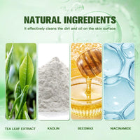 Tianyue Green Tea Mask Stick, Green Tea Deep Cleanse Mask, Blackhead Remover Mask, Green Tea Extract Deep Cleansing and Moisturizing, Shrinking Pores, Suitable for Men and Women, All Skin Types.