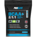 BCAA Capsule 3000mg Per Serving - 60 Vegan Capsules - 2:1:1 Branched Chain Amino Acids Capsules with Vitamin B12 & B6 - BCAA Powder Tablets Alternative - Pre Post Workout for Energy by PROELITE