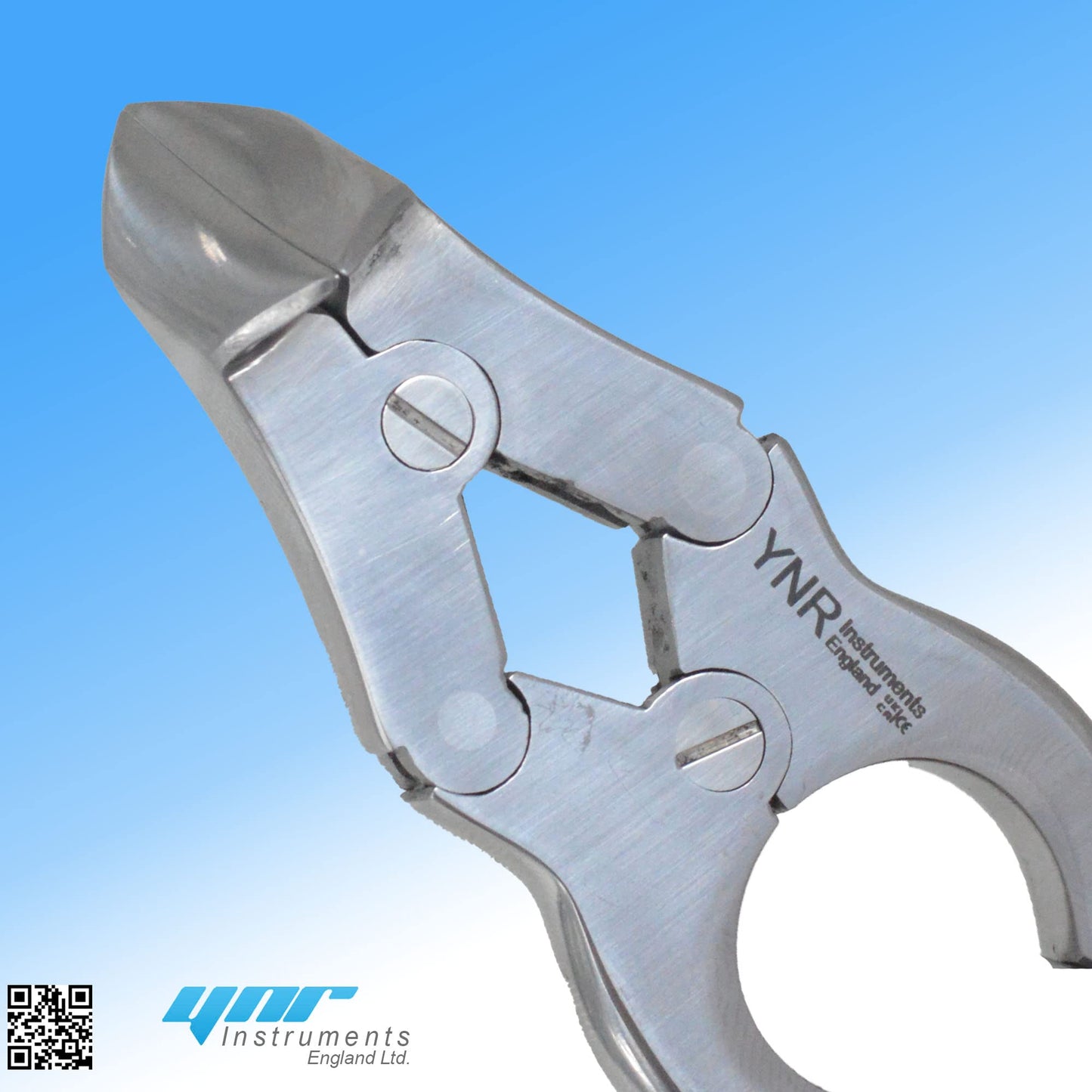 YNR Toenail Clippers by YNR Instruments England Podiatry Tool German Forged 6 inch Cantilever Nail Nippers to Cut Thick Toe Nails - Hospital Grade - 15cm - Barrel Spring