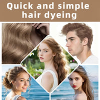 Hair Dye Shampoo,Instant Dye Shampoo,3 in 1 Shamp-oo for Color Treated Hai-r,Home Hair Dy-e,Brown H-air Dye,Light Brown Ha-ir Dye,Ha-ir Colour Sham-poo for Women,Colour Protect Shamp-oo,Mens D-ye