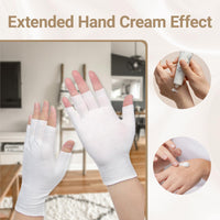 15 Pairs Eczema Gloves, Cotton Gloves for Eczema, Moisturising Gloves for Sleeping Spa Treatment Overnight Hydration for Both Men and Women (White, Black and Gray)