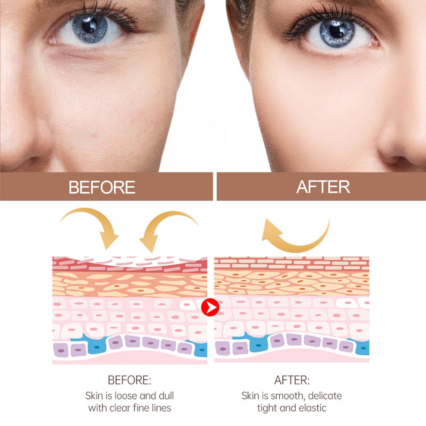Seagril/Peptide Wrinkle Reducing Cream Contains 12 Different Natural Peptides,Peptide Wrinkle Reducing Cream Anti Wrinkle for All Skin Types,Serum Anti Wrinkle Essence,Anti-Wrinkle Serum for Women